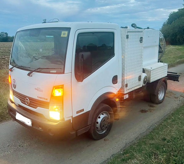 Nissan Cabstar Vacuum Tanker toilet service van