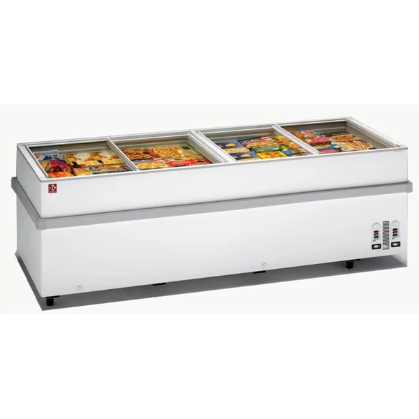 Second hand display freezer 2.5m for sale