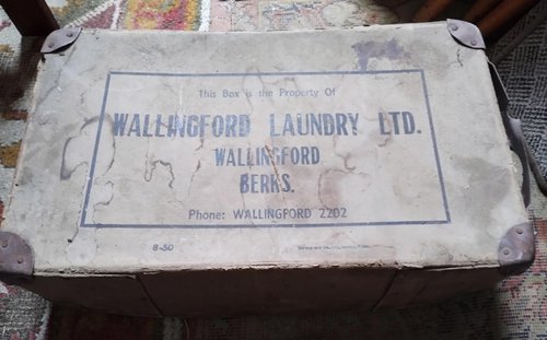 1950's Laundry Box For Sale 1950's Laundry Box For Sale