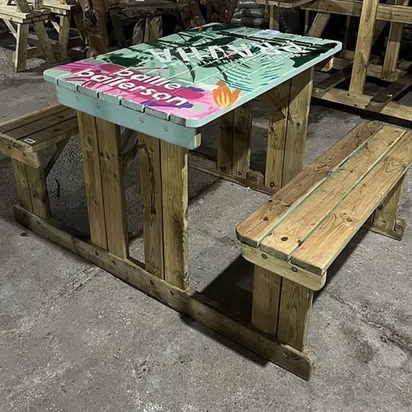 Secondhand Picnic Bench 4 Seater