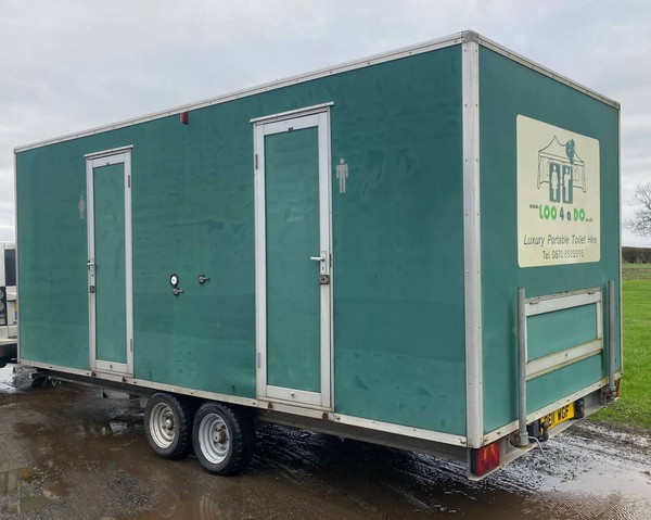 Toilet trailer for sale