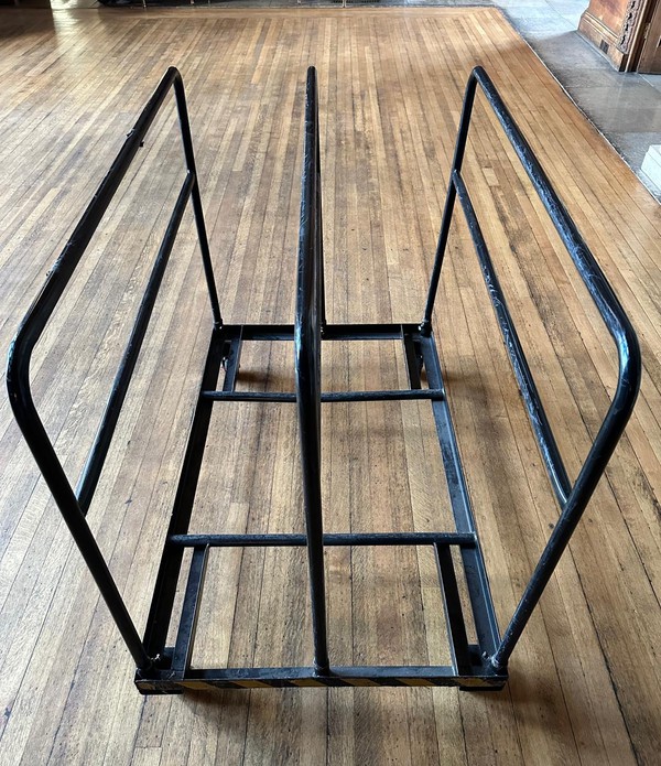 7x Round Table Trolley For Sale