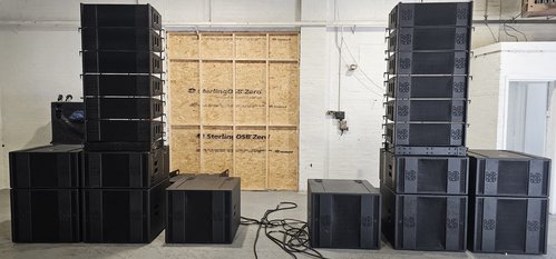 Secondhand Used Logic Systems Ethos VA Line Array For Sale Secondhand Used Logic Systems Ethos VA Line Array For Sale