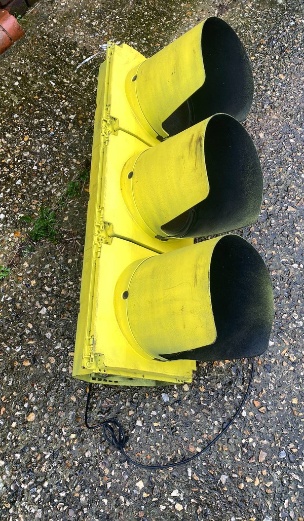 Used traffic light prop