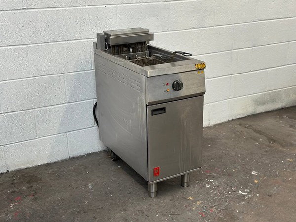 Single tank two basket fryer for sale