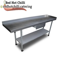 2.21m Stainless Steel Table (Ref: 1855)