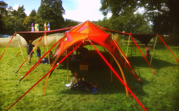 Dragon festival tent