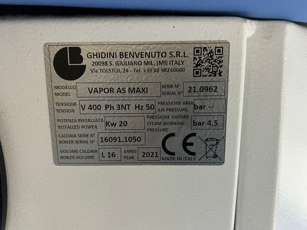 Ghindini Benvenuto Vapor Maxi Ironing Table for sale