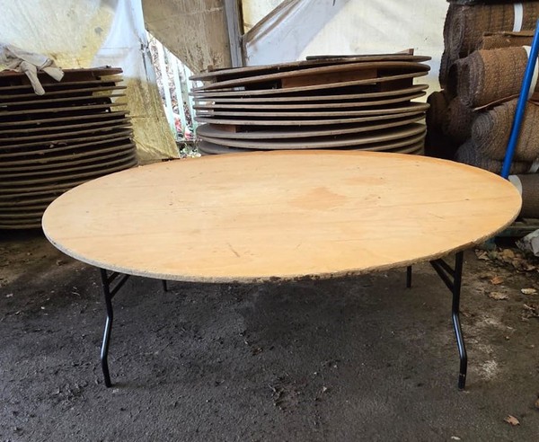 round folding event tables