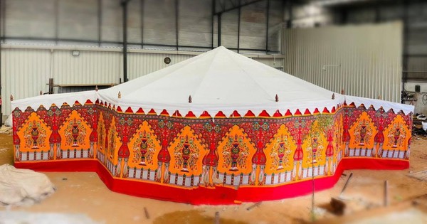 Secondhand 10m Diameter Indian Marquee