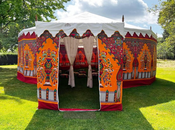 Secondhand 10m Diameter Indian Marquee For Sale