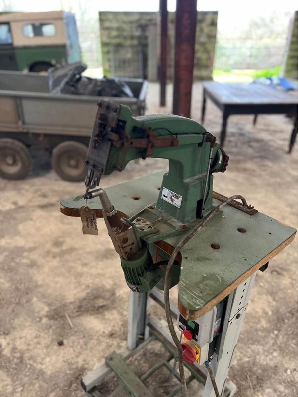 Used leather trimmer