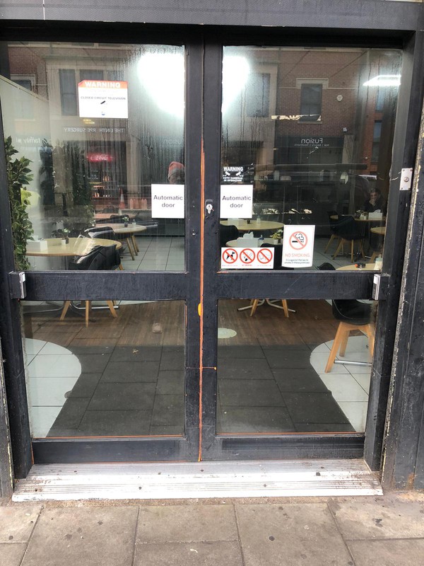 Automatic shop doors for sale