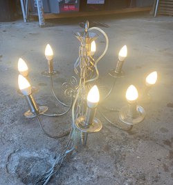 Secondhand 4x 8 Arm Chandelier For Sale