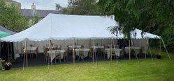 Secondhand Used 6m x 18m PVC Traditional Marquee, Lining Roof For Sale