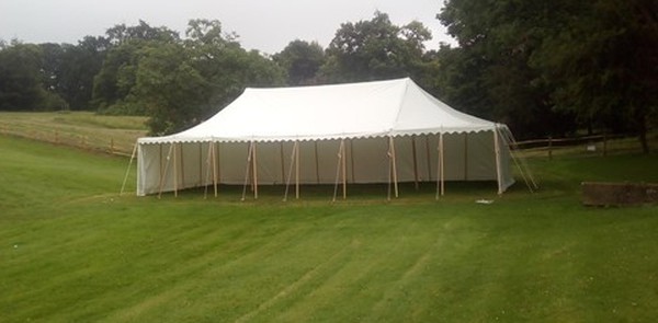 Secondhand 6m x 18m PVC Traditional Marquee, Lining Roof For Sale