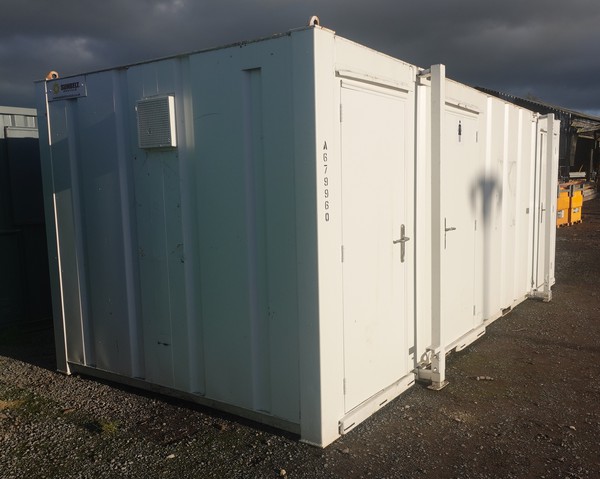 Used 21' x 9' Anti Vandal 2+1 Toilet And Shower For Sale