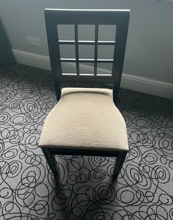 Secondhand 120x Black Dining Chairs For Sale