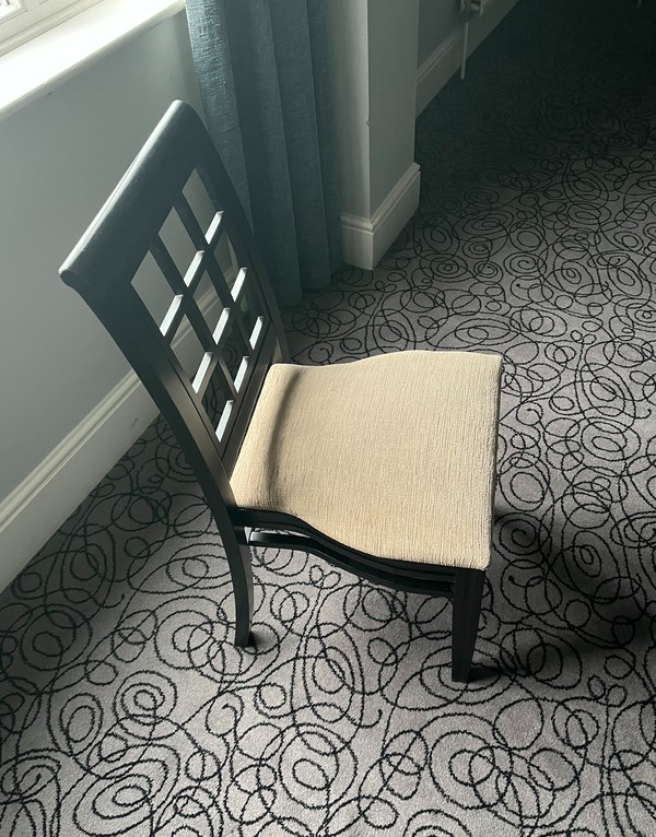 120x Black Dining Chairs For Sale