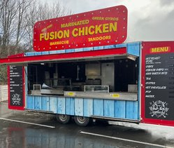 Secondhand Roast Pork/Chicken Catering Trailer For Sale