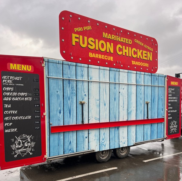 Roast Pork/Chicken Catering Trailer For Sale