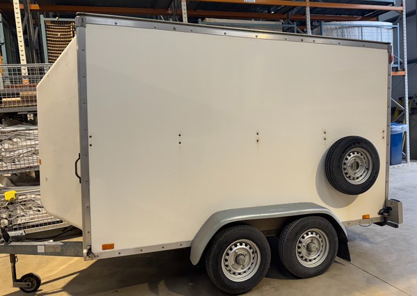 Blue Line Tandem Axle Box Trailer For Sale