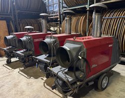 Secondhand 4x Thermobile IMA 61 Heaters For Sale