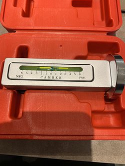 Sealey Magnetic Caster Gauge - GA45