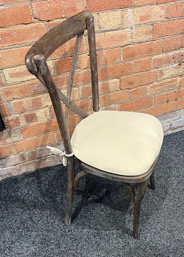 Cross back banqueting chairs for sale