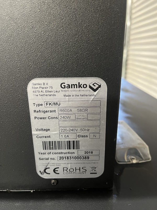 Gamko FK8 Keg Cooler/Mobile Cellar for sale