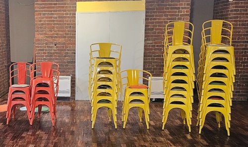 Tolix Metal Bistro Chairs Tolix Metal Bistro Chairs