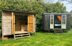 Secondhand Used Insulated Shepherds Hut For Sale