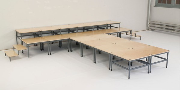Portable stage decks