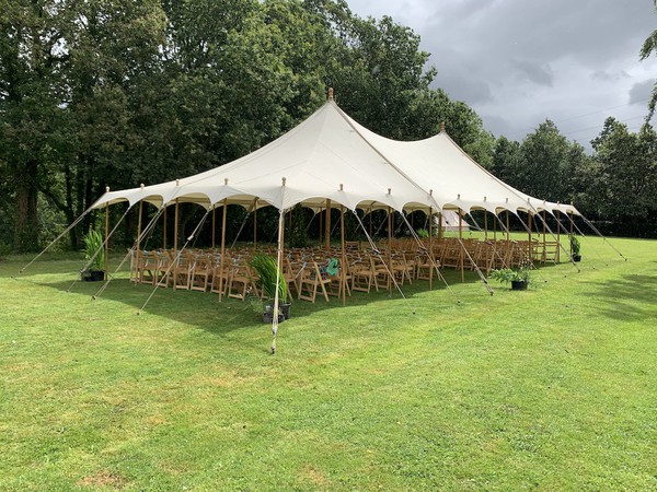 Interiors 20’ wide Kingsley Pole Tent