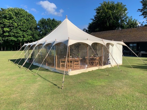 Kingsley canvas pole tent