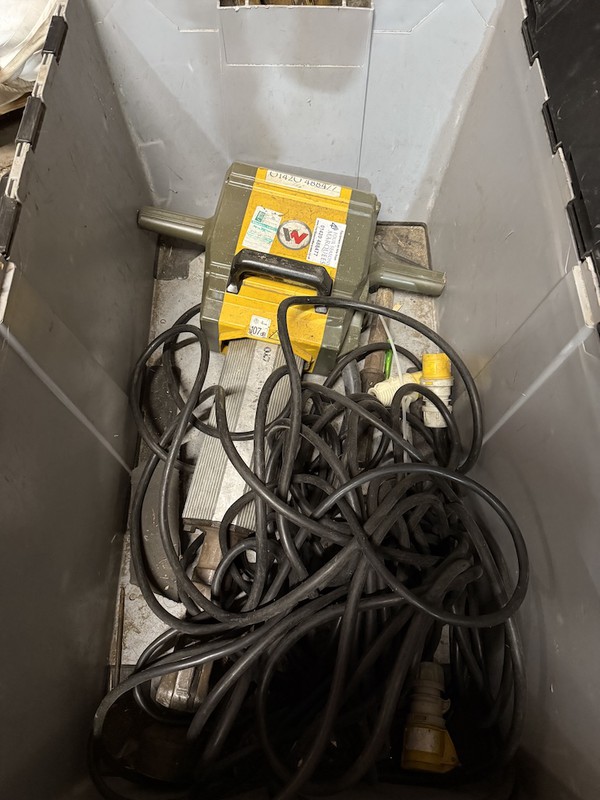 Electric stake driver