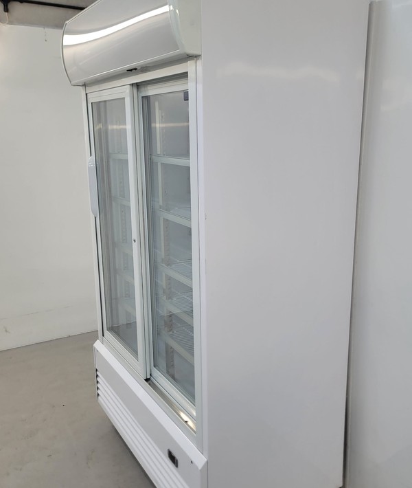 B Grade Polar Double Door Display Fridge 950ltr GE581 For Sale