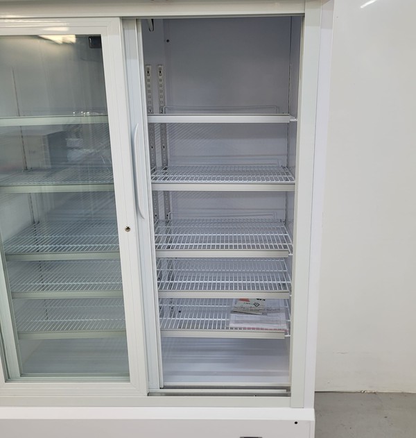 New Polar Double Door Display Fridge 950ltr GE581