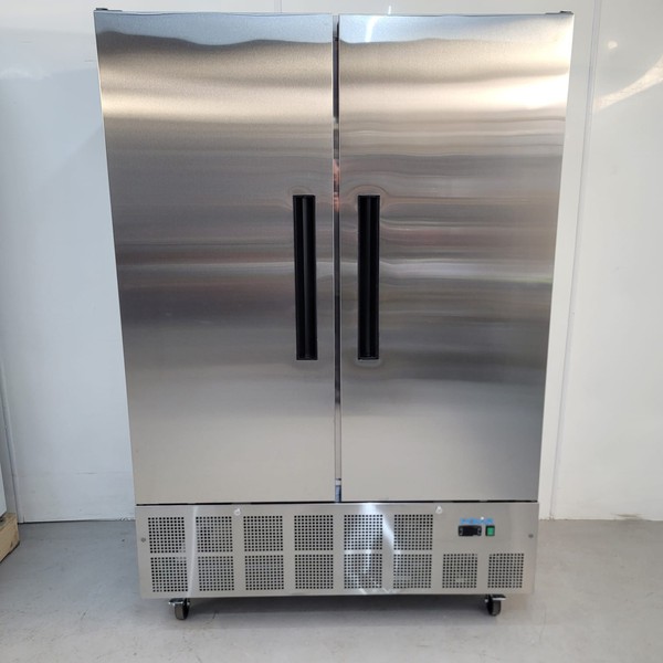 B Grade Polar Double Door Stainless Fridge 960Ltr GD879 For Sale