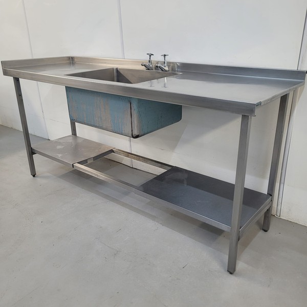 Used Single Bowl Stainless Sink For Sale