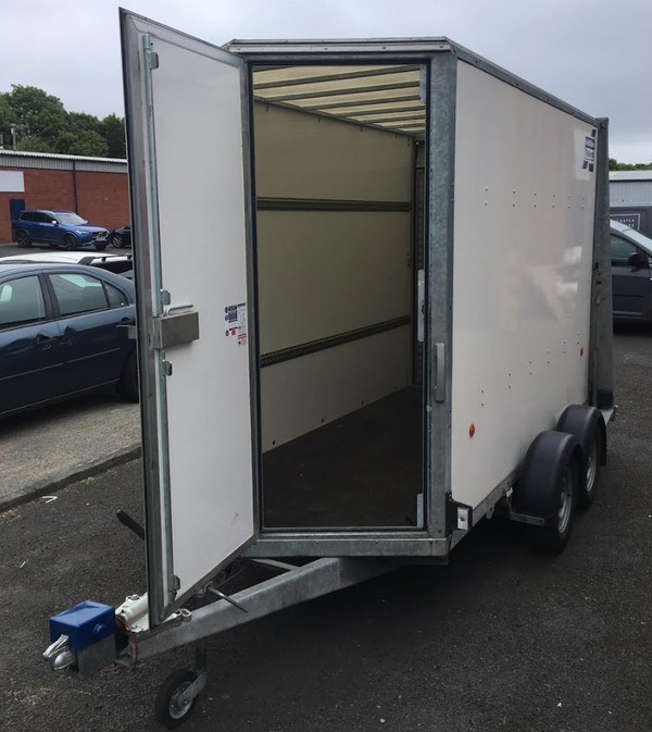 Used Ifor Williams BV105 Box Trailer 7ft Tall