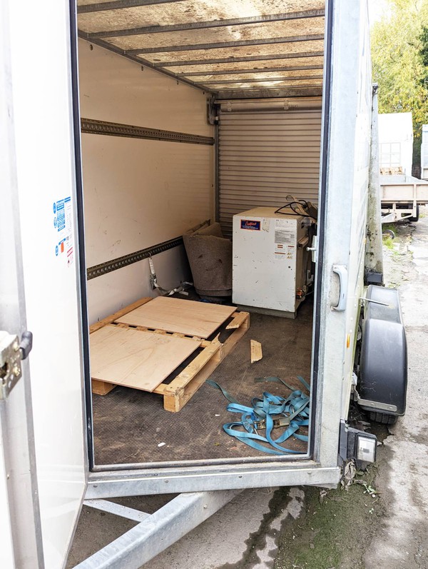 Used Ifor Williams BV box trailer for sale