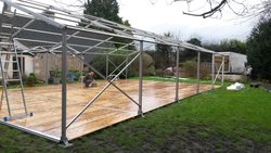 9m x 30m Wooden Sub-Frame Floor for sale