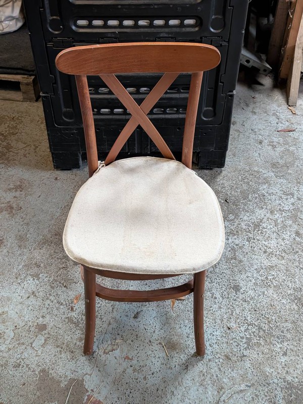 Cross back chairs for sale