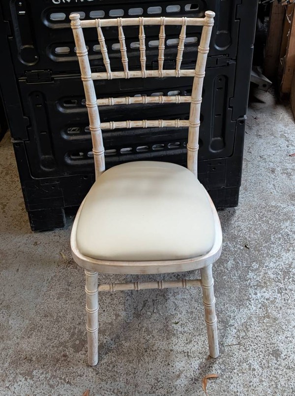 Lime Wash Chiavari Chair