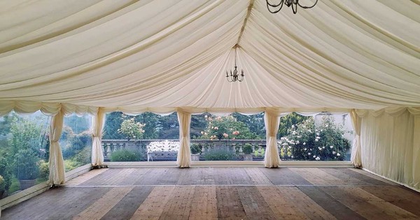 Secondhand Used Marquee Linings For Sale