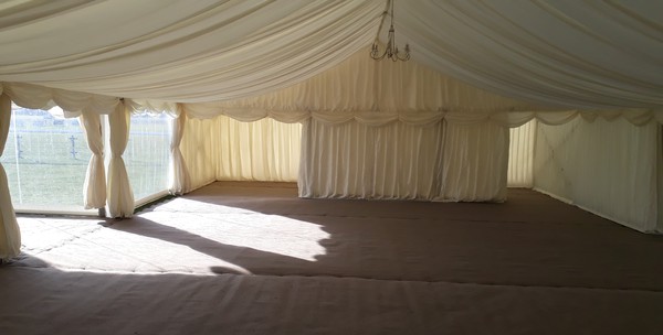 Used Marquee Linings For Sale