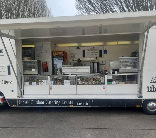 Large catering trailer for sale