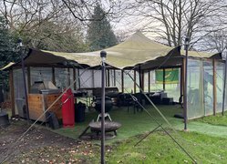 Secondhand Used 9m x 6m Tent, Rotisserie, Patio Heaters For Sale