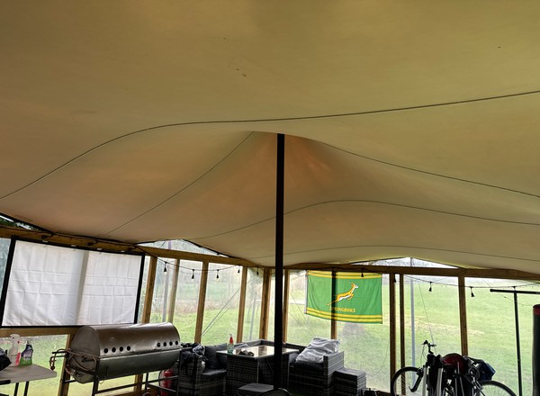 Secondhand 9m x 6m Tent, Rotisserie, Patio Heaters